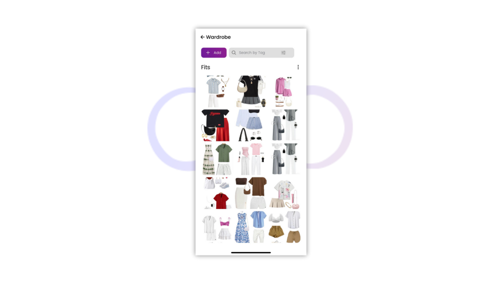 outfit planning app for easier mixing, matching, and repeating your wardrobe.