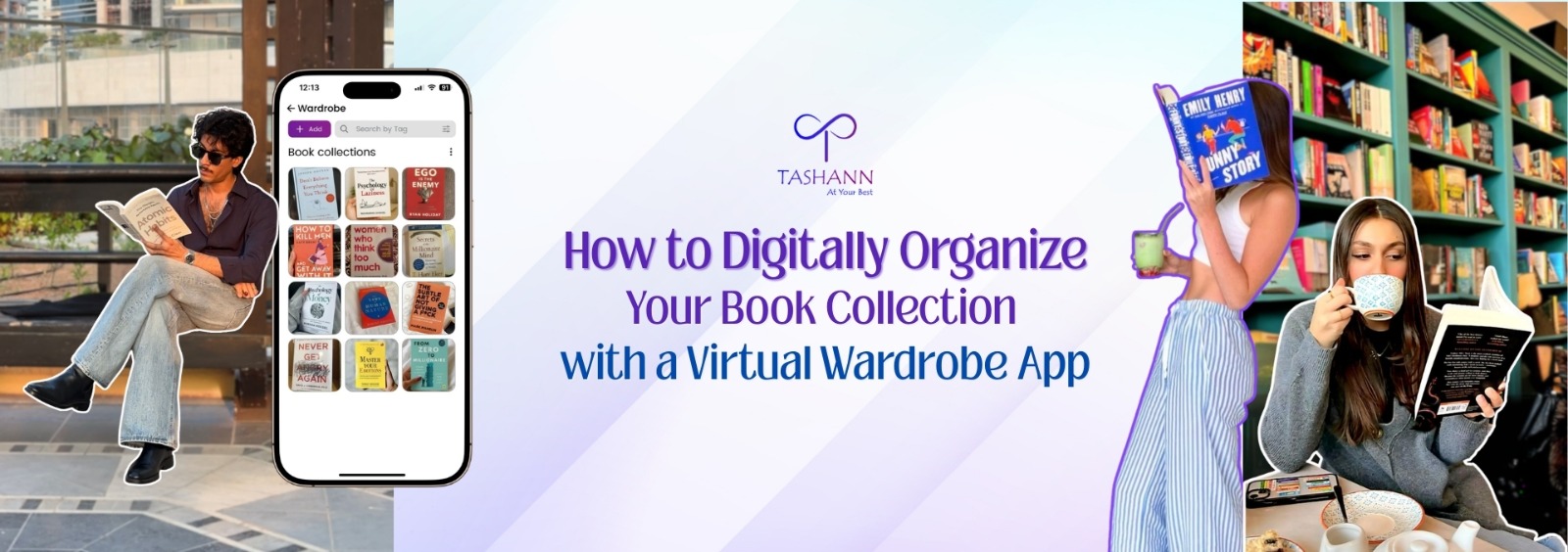 How to Digitally Organize Your Book Collection with a Virtual Wardrobe App