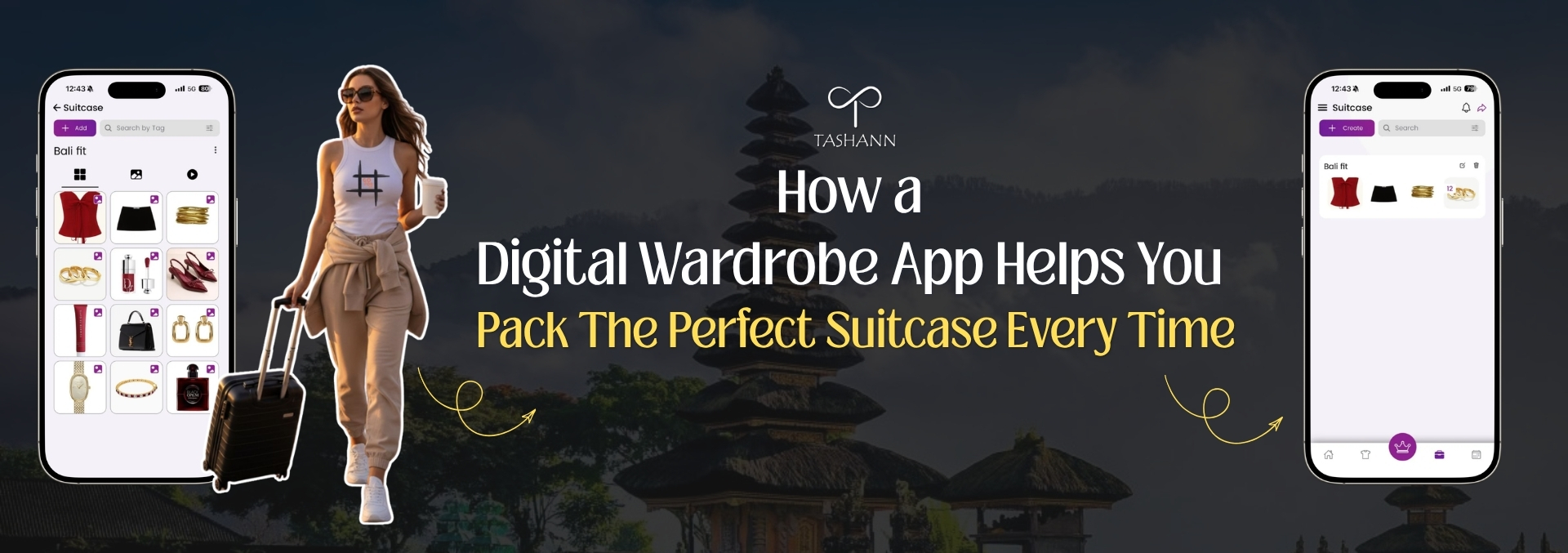 How a Digital Wardrobe App Helps You Pack the Perfect Suitcase Every Time